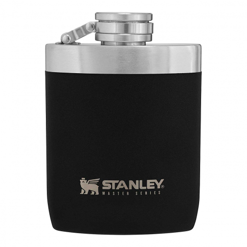 Stanley MASTER FLASK 236 ml matt schwarz gesicherter Verschluss spülmaschinenfest