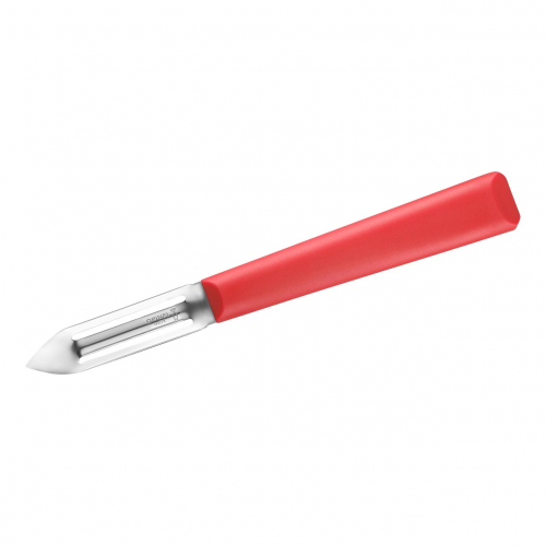 Opinel Schälmesser Küchenmesser ESSENTIELS+ No 315 rostfrei roter Polymer-Griff