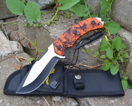 Elk Ridge Outdoormesser Evolution Fixed Blade Gürtelmesser Messer Feststehend